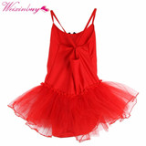 Children Baby Girls Gymnastics Dance Dress Kids Girl Ballet Tutu Dress Leotard Skate Dresses Outfits Hot