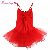 Children Baby Girls Gymnastics Dance Dress Kids Girl Ballet Tutu Dress Leotard Skate Dresses Outfits Hot