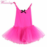 Children Baby Girls Gymnastics Dance Dress Kids Girl Ballet Tutu Dress Leotard Skate Dresses Outfits Hot