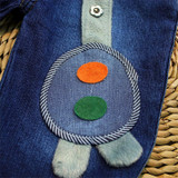 Children Baby Boy Jeans Pants Fashion Classical Cowboy Trousers Cartoon cowboy Baby Belt pants cute Baby Boy Girl Boy pant