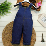 Children Baby Boy Jeans Pants Fashion Classical Cowboy Trousers Cartoon cowboy Baby Belt pants cute Baby Boy Girl Boy pant