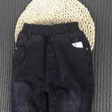 Children Baby Boys Jeans 2018 New Winter Solid Mid Elastic Waist Velvet Pants Clothes Kids Cotton Girls Trousers Clothing 4j019 Children Baby Boys Jeans 2018 New Winter Solid Mid Elastic Waist Velvet Pants Clothes Kids Cotton Girls Trousers Clothing 4j019