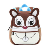 Children 3D Cute Animal Design Backpack Toddler Kid Neoprene School Bags Kindergarten Girls Boys Cartoon Zoo Pack Dog Monkey Owl