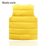 Children 2017 winter child down vest cotton jacket boys girls waistcoat outerwear winter baby vest #TZ005c