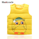 Children 2017 winter child down vest cotton jacket boys girls waistcoat outerwear winter baby vest #TZ005c