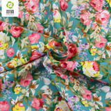 Bule Color Patchwork Cotton Fabric Fat Quaters Tilda Cloth Quilting Patchwork Fabrics For Sewing Doll Choth 4pcs/lots 40*50CM