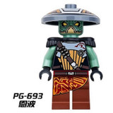 Building Blocks Star Wars Luke Skywalker Qui-Gon Jinn Asajj Ventress Han Solo Embo Jawa Luminara Unduli Bricks Kids Toys PG8037