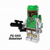 Building Blocks Star Wars Luke Skywalker Qui-Gon Jinn Asajj Ventress Han Solo Embo Jawa Luminara Unduli Bricks Kids Toys PG8037