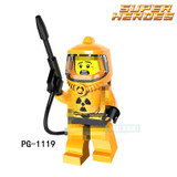 Building Blocks Nuclear Workers Tauren Vampire Bat Joker Super Hero Star Wars Action Bricks Kids DIY Toys Hobbies PG1119 Figures