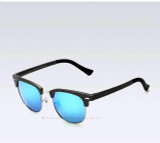 VEITHDIA Unisex Retro Aluminum Magnesium Sunglasses Polarized Mirror Vintage Eyewear Accessories Sun Glasses Oculos de sol 6690