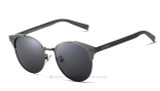 VEITHDIA Unisex Retro Aluminum Brand Sunglasses Polarized Lens Vintage Eyewear Accessories Sun Glasses Oculos For Men Women 6109