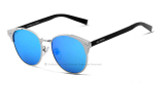 VEITHDIA Unisex Retro Aluminum Brand Sunglasses Polarized Lens Vintage Eyewear Accessories Sun Glasses Oculos For Men Women 6109