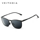 VEITHDIA Unisex Retro Aluminum Magnesium Brand Sunglasses Polarized Eyewear Driving Sun Glasses Men/Women lentes de sol 6630