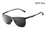 VEITHDIA Retro Aluminum Magnesium Brand Men's Sunglasses Polarized Lens Driving Eyewear Accessories Sun Glasses For Men 6623