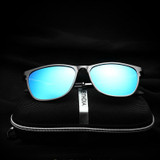 VEITHDIA Retro Aluminum Magnesium Brand Men's Sunglasses Polarized Lens Driving Eyewear Accessories Sun Glasses For Men 6623