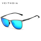 VEITHDIA Retro Aluminum Magnesium Brand Men's Sunglasses Polarized Lens Driving Eyewear Accessories Sun Glasses For Men 6623