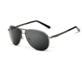 VEITHDIA Polarized Lens Mens SunGlasses Oculos Male Gold Sunglasses Men Summer Style Sun glasses for men 2556 shades