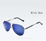 Veithdia Men Sunglasses Polarized Mirror Lens Big Driving Eyewear Accessories Sun glasses For Men lunettes de soleil homme 3562