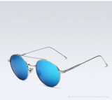 VEITHDIA Brand Unisex Fashion Sun Glasses Polarized Coating Mirror Classic Sunglasses Round Male Eyewear For Men/Women 3617