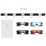 VEITHDIA Aluminum Men's Polarized Mirror Sun Glasses Male Driving Fishing Outdoor Eyewears Accessories Sunglasses For Men 2140