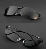 VEITHDIA Aluminum Magnesium Polarized Men's Sunglasses Rimless Sun Glasses Driving Goggle Eyewear Accessories For Men 3043