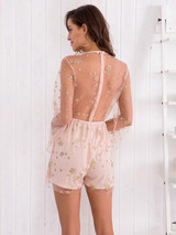 Veil Condole Belted Romper