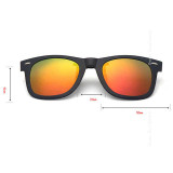 VEGA Polarized Clip On Sunglasses Over Prescription Glasses With Box Fit Over Glasses Sunglasses Flip Up Clips  5840
