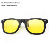 VEGA Polarized Clip On Sunglasses Over Prescription Glasses With Box Fit Over Glasses Sunglasses Flip Up Clips  5840