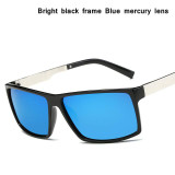 VeBrellen Men Drive Polarized Sunglasses Brand Design Square Sun Glasses VJ108