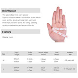 VBIGER Kids Winter Warm Gloves Waterproof Thicken Zipper Gloves Mitten Children Kid Ski Sports Outddor Gloves Adjustable Strip