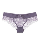 Varsbaby women's sexy floral lace underwear low-rise beautiful panties