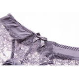 Varsbaby women's sexy floral lace underwear low-rise beautiful panties