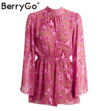 BerryGo Print lining bodysuit Sexy 2017 summer overalls playsuit catsuit leotard Backless lace up women jumpsuit romper overalls BerryGo Print lining bodysuit Sexy 2017 summer overalls playsuit catsuit leotard Backless lace up women jumpsuit romper overalls