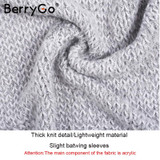 BerryGo Knitting long cardigan female Casual soft loose plus size cardigan knitted sweater 2017 autumn winter sweater jumper