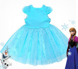 Berngi New Elsa Anna Dress Girls Dress Cosplay Party Dresses Princess Children Baby Kids Baby Vestidos toddler Dresses