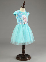 Berngi New Elsa Anna Dress Girls Dress Cosplay Party Dresses Princess Children Baby Kids Baby Vestidos toddler Dresses