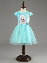Berngi New Elsa Anna Dress Girls Dress Cosplay Party Dresses Princess Children Baby Kids Baby Vestidos toddler Dresses