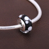 Berloques de prata 925 murano glass beads 925 sterling silver fin jewelry bead charms fit brand bead charms bracelets Diy bd115