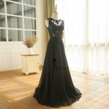 BEPEITHY Elegant A line Prom Dress Sexy Open Back Vestido De Festa Vintage Evening Dress Long Party Dress 2017 New Design