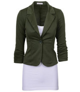 Benedict Women Slim Blazer Feminino Coat Fashion Casual Elegant Jacket One Button Brand Ladies Blazers Work Wear Casaco Feminino