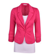 Benedict Women Slim Blazer Feminino Coat Fashion Casual Elegant Jacket One Button Brand Ladies Blazers Work Wear Casaco Feminino
