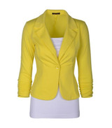 Benedict Women Slim Blazer Feminino Coat Fashion Casual Elegant Jacket One Button Brand Ladies Blazers Work Wear Casaco Feminino