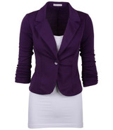 Benedict Women Slim Blazer Feminino Coat Fashion Casual Elegant Jacket One Button Brand Ladies Blazers Work Wear Casaco Feminino