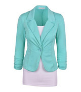 Benedict Women Slim Blazer Feminino Coat Fashion Casual Elegant Jacket One Button Brand Ladies Blazers Work Wear Casaco Feminino