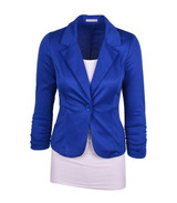 Benedict Women Slim Blazer Feminino Coat Fashion Casual Elegant Jacket One Button Brand Ladies Blazers Work Wear Casaco Feminino