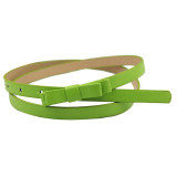 Belt CHAMSGEND New Fashion Dow Candy Thin Women Pu Leather Casual Belt Cummerbund For Girl Fashion WillBeen Feb27 Drop Shipping