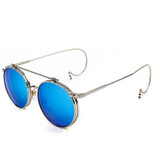 BELMON Steampunk Sunglasses Men Women Goggles Brand Designer Retro Sun Glasses For Ladies Punk Vintage Female Male Oculos RS099
