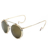 BELMON Steampunk Sunglasses Men Women Goggles Brand Designer Retro Sun Glasses For Ladies Punk Vintage Female Male Oculos RS099