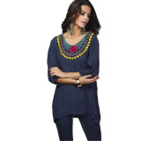 Embroidery Blouse Shirt Plus Size Casual Summer Female Fashion Mujer Clothing Ladies Blusa Feminina Renda Women Tops Tee Clothes