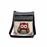 Embroidered Owl Tote Bags Fashion Women's Handbags Shoulder Bag Luxury Handbags Women Bag Designer Postman Package High Quality